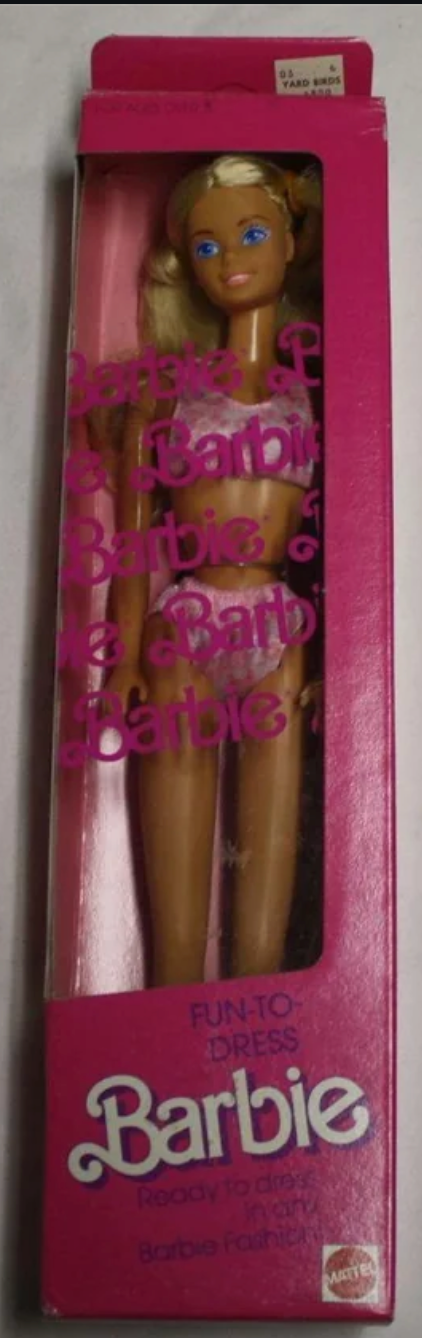 1987 BARBIE FUN-TO-DRESS AA VERSION