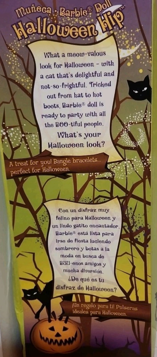 Halloween Hip Barbie Doll 2006 Mattel No. J0586 NEW