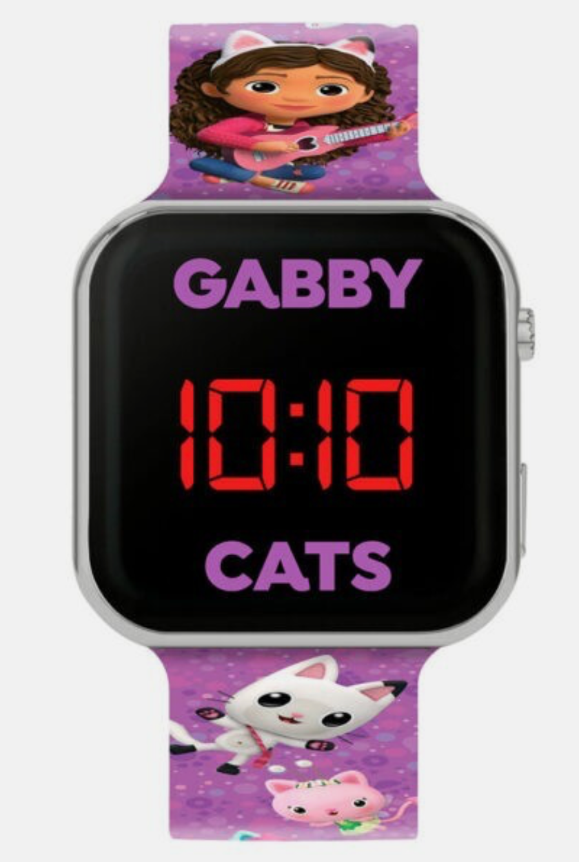 Gabby's Dollhouse LED Watch Wristwatch Design may very