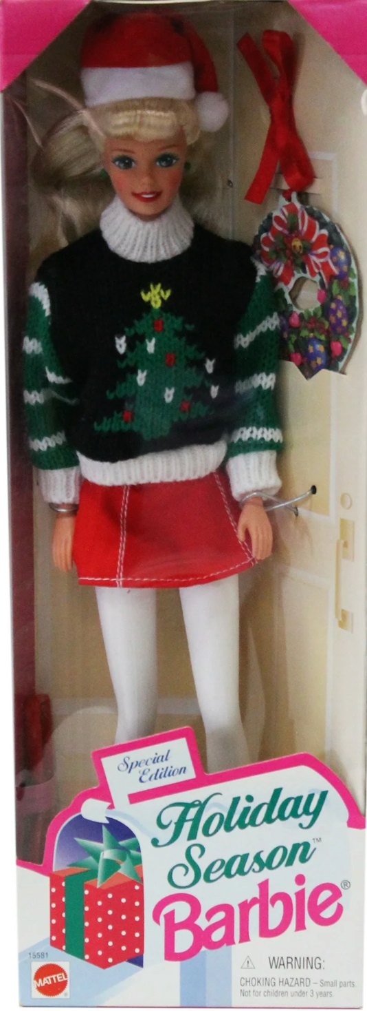 Holiday Season Barbie Doll Special Edition 1996 Mattel 15581