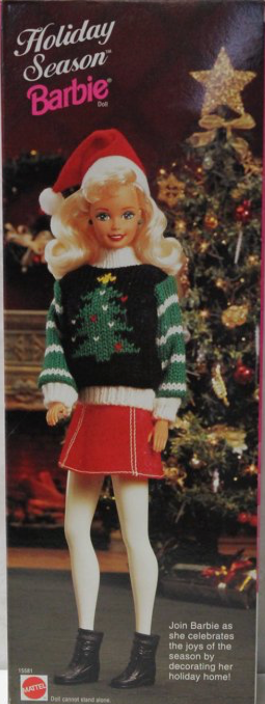 Holiday Season Barbie Doll Special Edition 1996 Mattel 15581