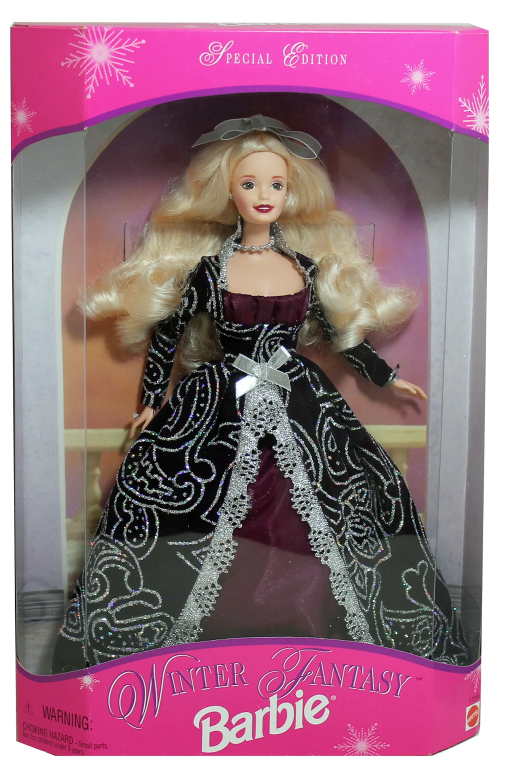 Winter Fantasy Barbie Doll Blonde Sams Club Exclusive 1996 Mattel 17249 NRFB
