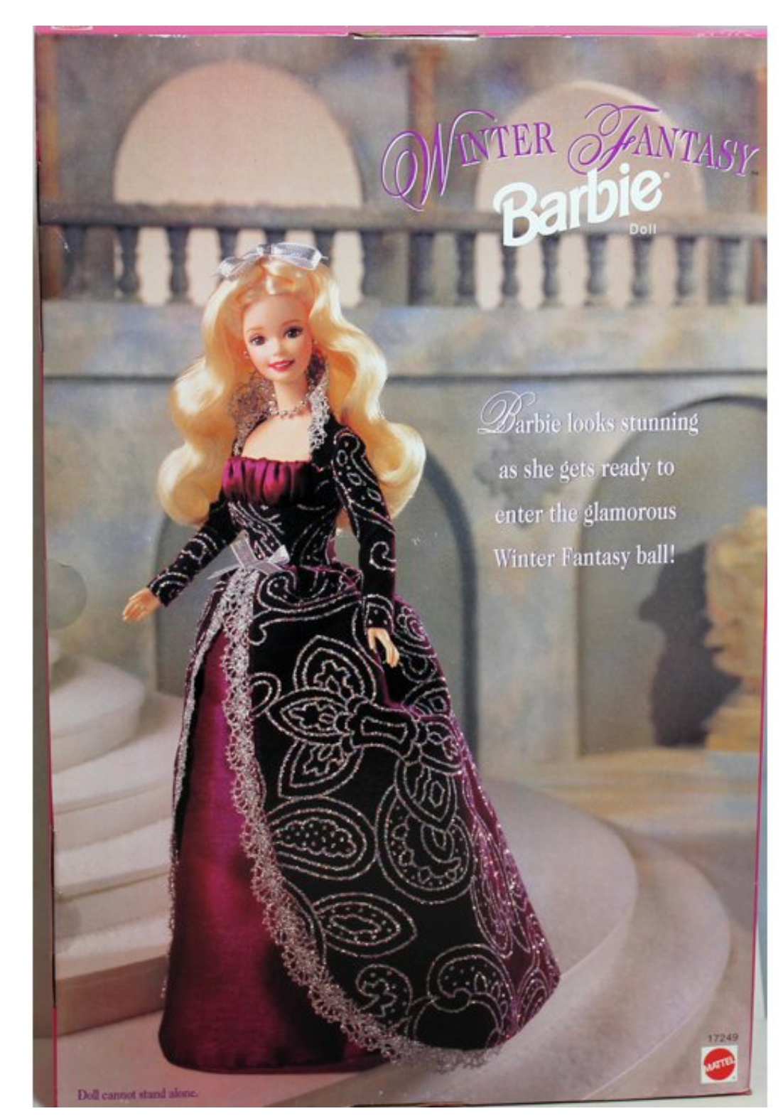 Winter Fantasy Barbie Doll Blonde Sams Club Exclusive 1996 Mattel 17249 NRFB