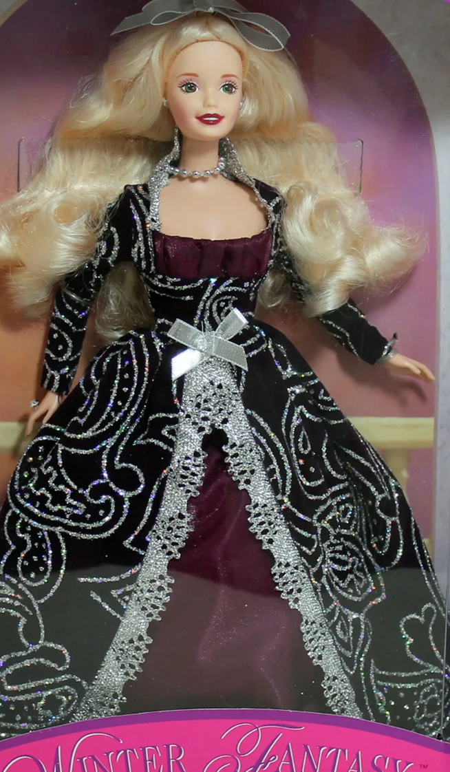 Winter Fantasy Barbie Doll Blonde Sams Club Exclusive 1996 Mattel 17249 NRFB