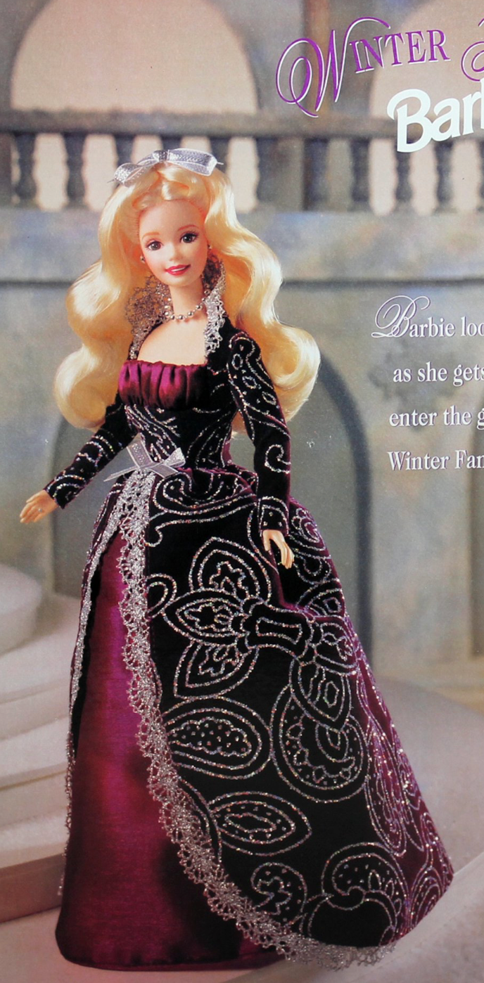 Winter Fantasy Barbie Doll Blonde Sams Club Exclusive 1996 Mattel 17249 NRFB