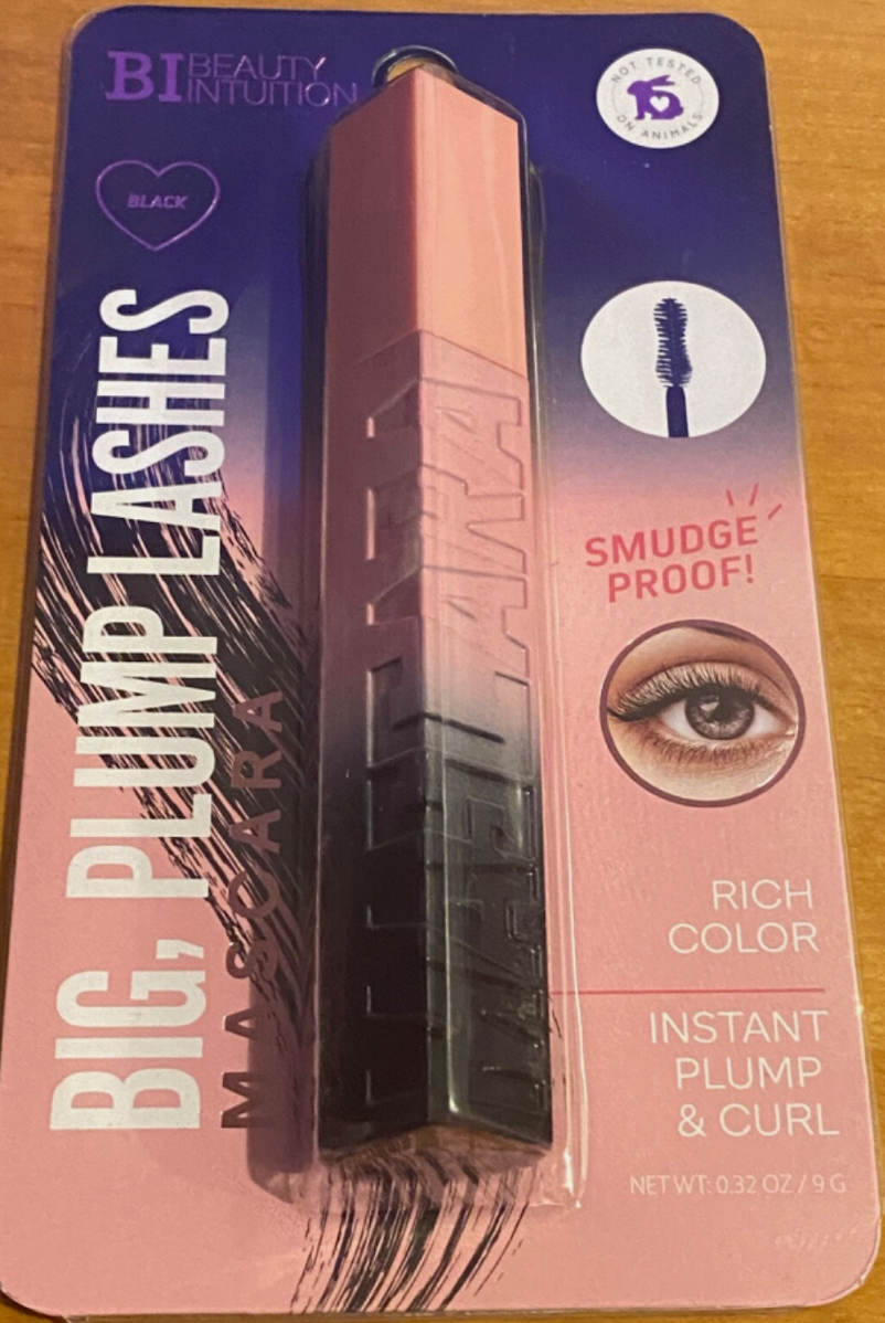 BI Beauty Institution Big , Plump Lashes Black Mascara, Smudge Proof