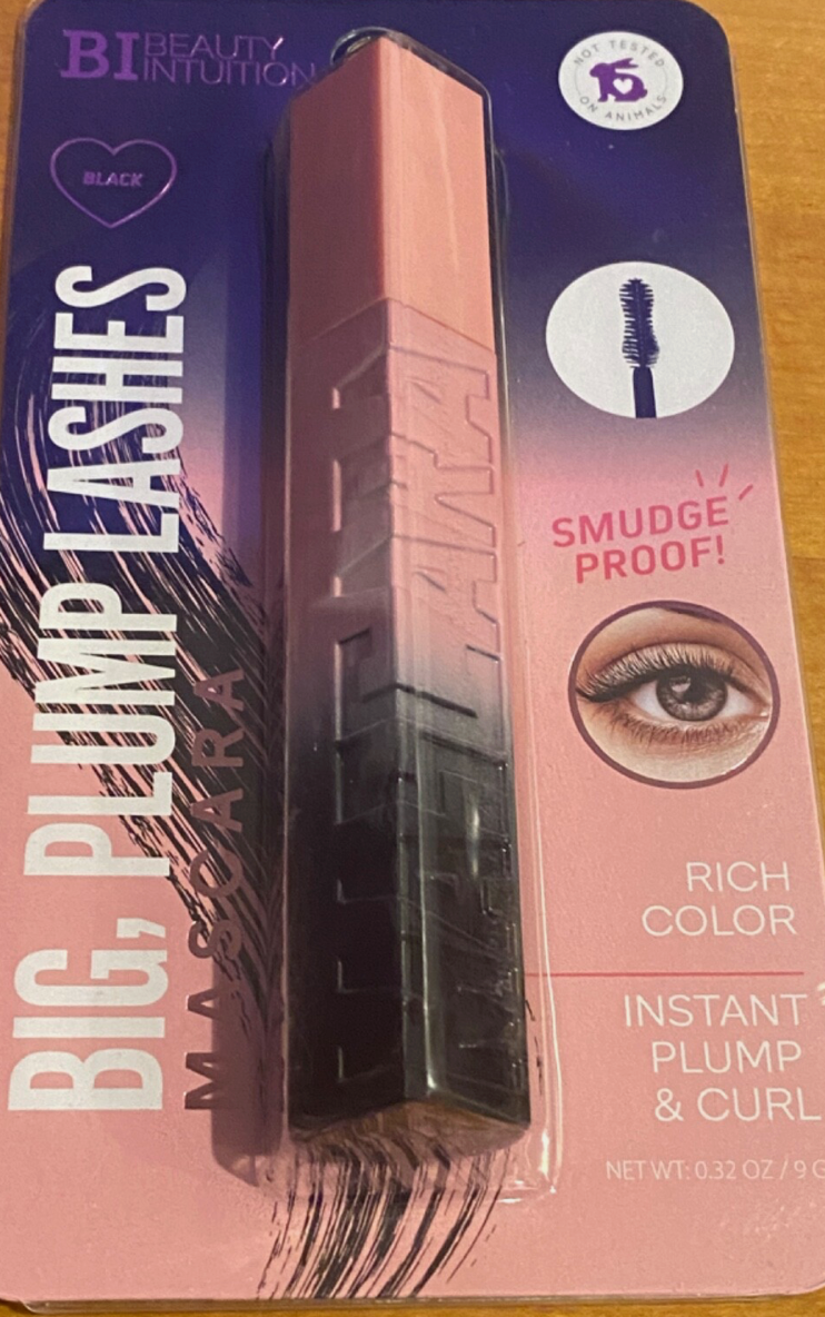 BI Beauty Institution Big , Plump Lashes Black Mascara, Smudge Proof