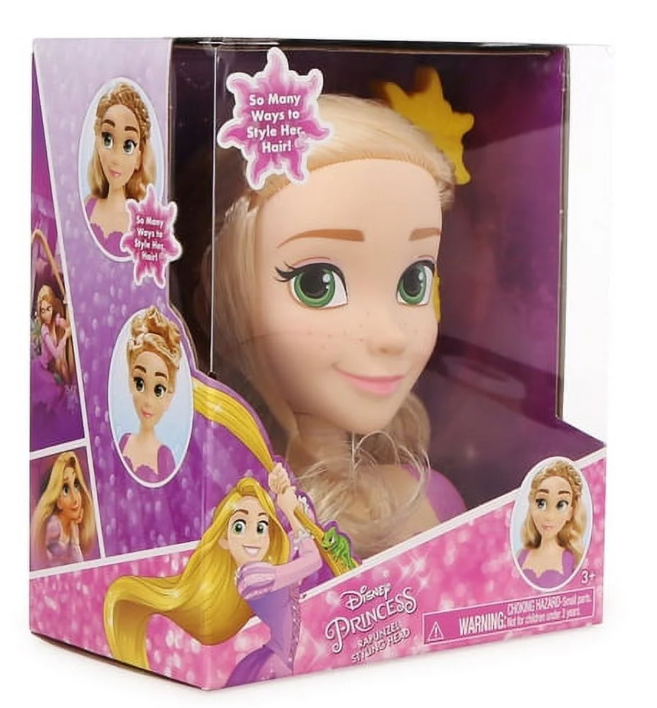 Disney Princess Styling Head - Rapunzel - Brush Included