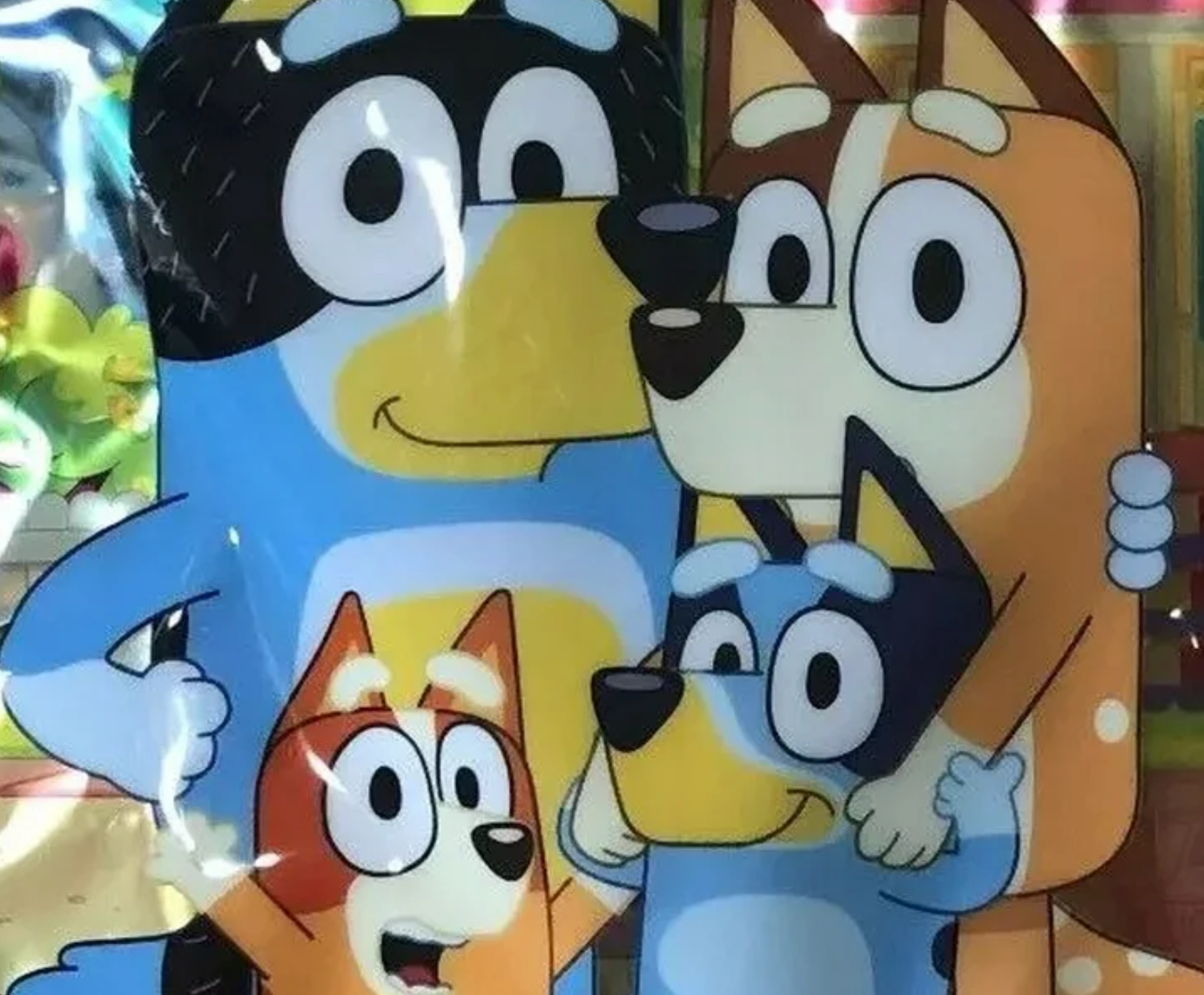 Bluey by Bluey Unisex 16 Inch Nylon Backpack