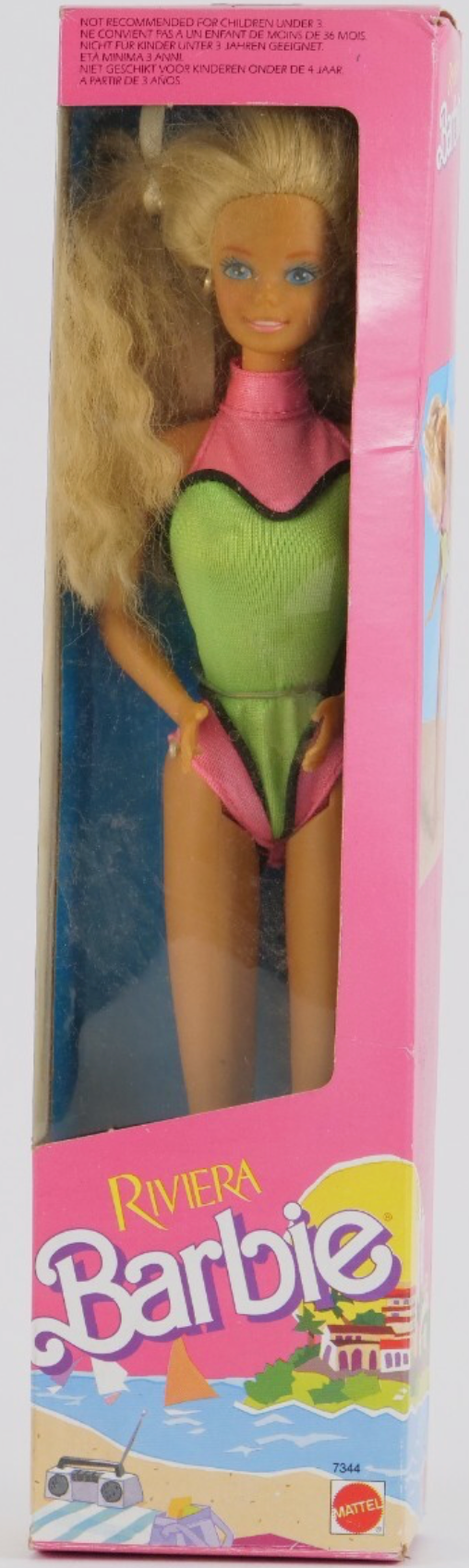 Riviera Beach Barbie Bikini Mattel # 7344