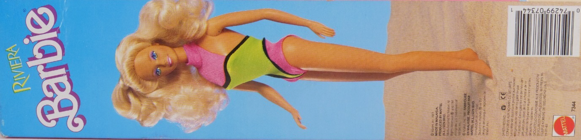 Riviera Beach Barbie Bikini Mattel # 7344