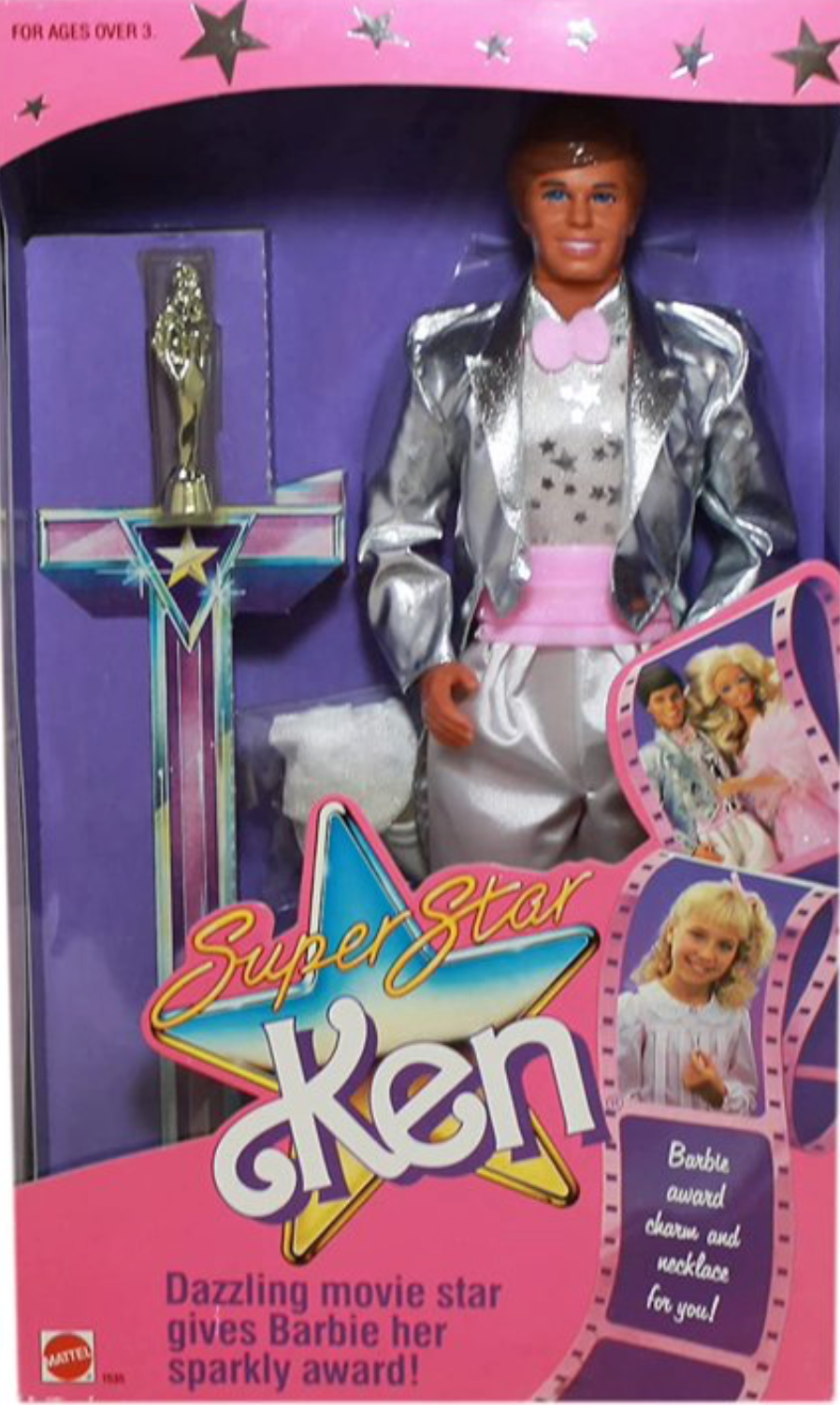 Barbie Super Star Ken Doll 1988 Mattel #1535