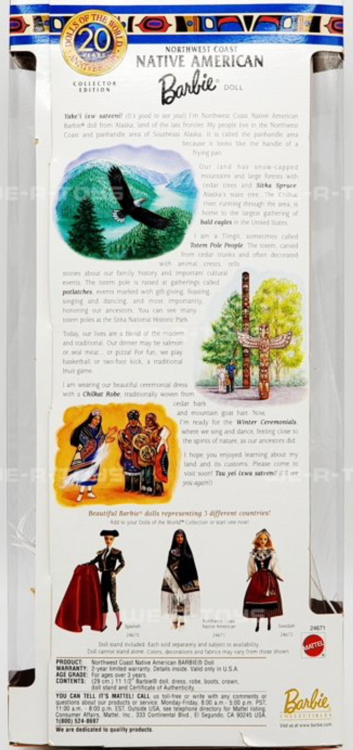 Northwest Native American Barbie