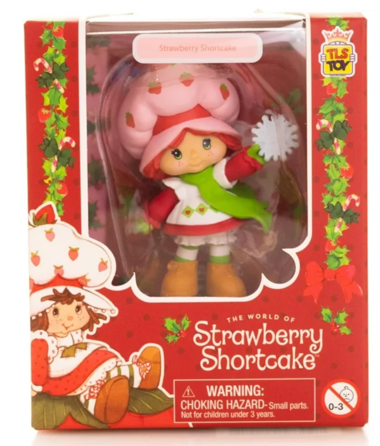 Strawberry Shortcake Winter Scented Cheebee Figure, 2.5-Inch Collectible