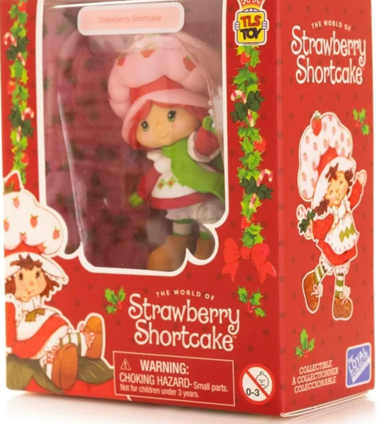 Strawberry Shortcake Winter Scented Cheebee Figure, 2.5-Inch Collectible