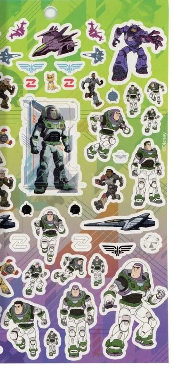 Buzz Lightyear 4 Sheet Sticker Pad, 200+ Stickers (3pk)