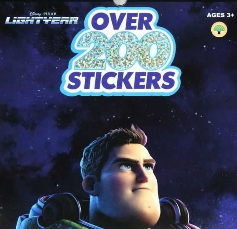 Buzz Lightyear 4 Sheet Sticker Pad, 200+ Stickers (3pk)