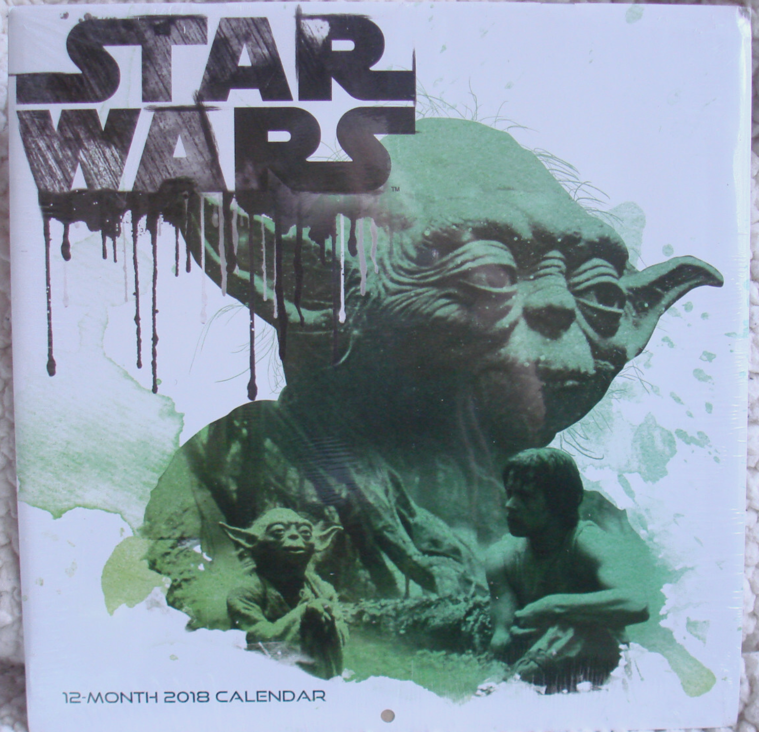 2018 Licensed Characters 12- Month Wall Calendars, 10x10 in. (Disney Star Wars)