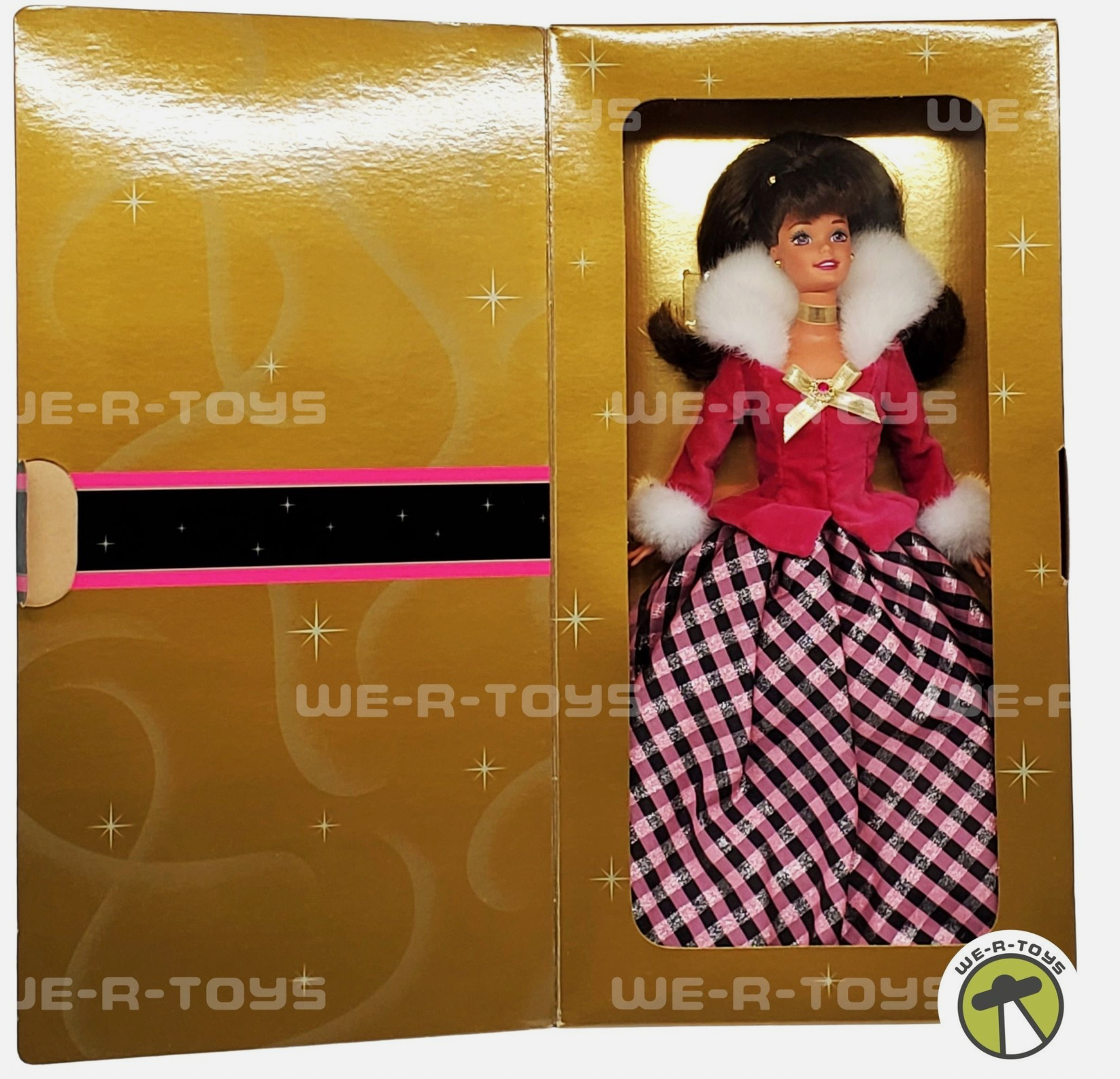 Winter Rhapsody Barbie Doll Brunette Special Edition Avon Exclusive Mattel 1996