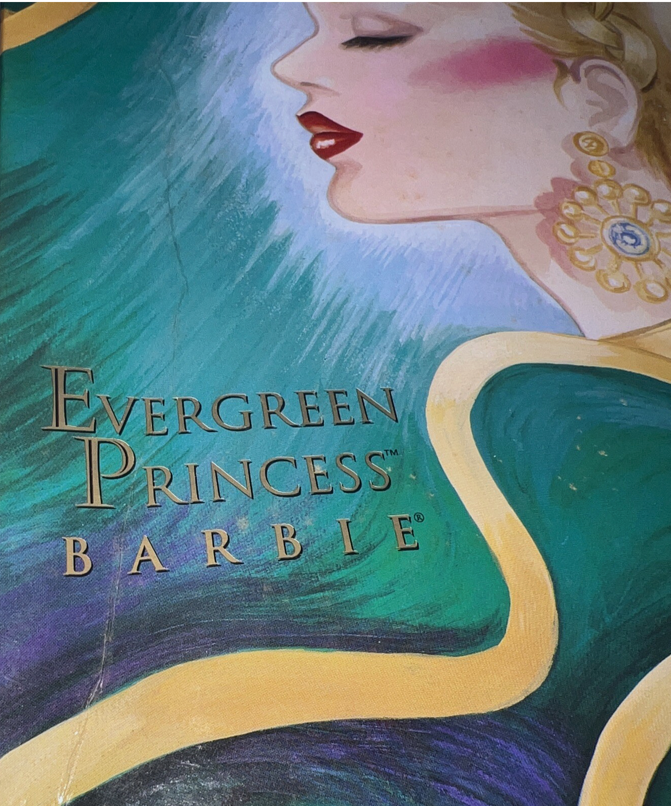 Evergreen Princess Barbie Doll Blonde Limited Edition Winter Princess Collection