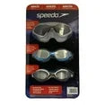 Speedo 3 Pack Adult Swimming Goggles
