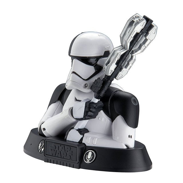 star wars trooper bluetooth speaker charging cable included