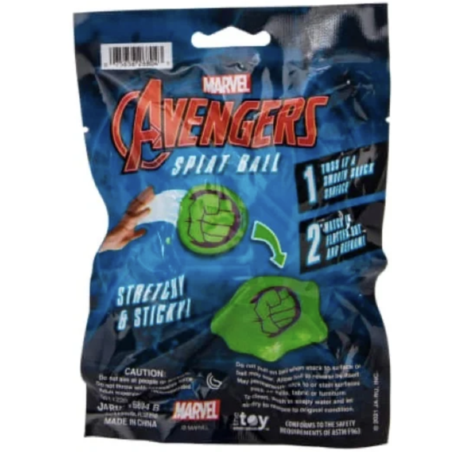 JA-RU Marvel Hulk Splat Ball - 1 Count (2pk)