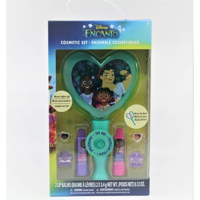 Disney Encanto light-up hand mirror & lip balm set