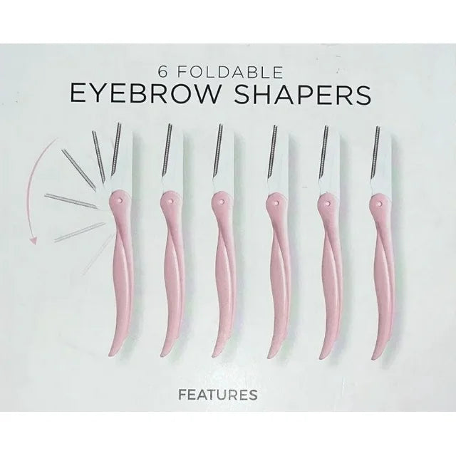 Vivitar Simply Beautiful EYEBROW SHAPERS - 6 Foldable Pieces