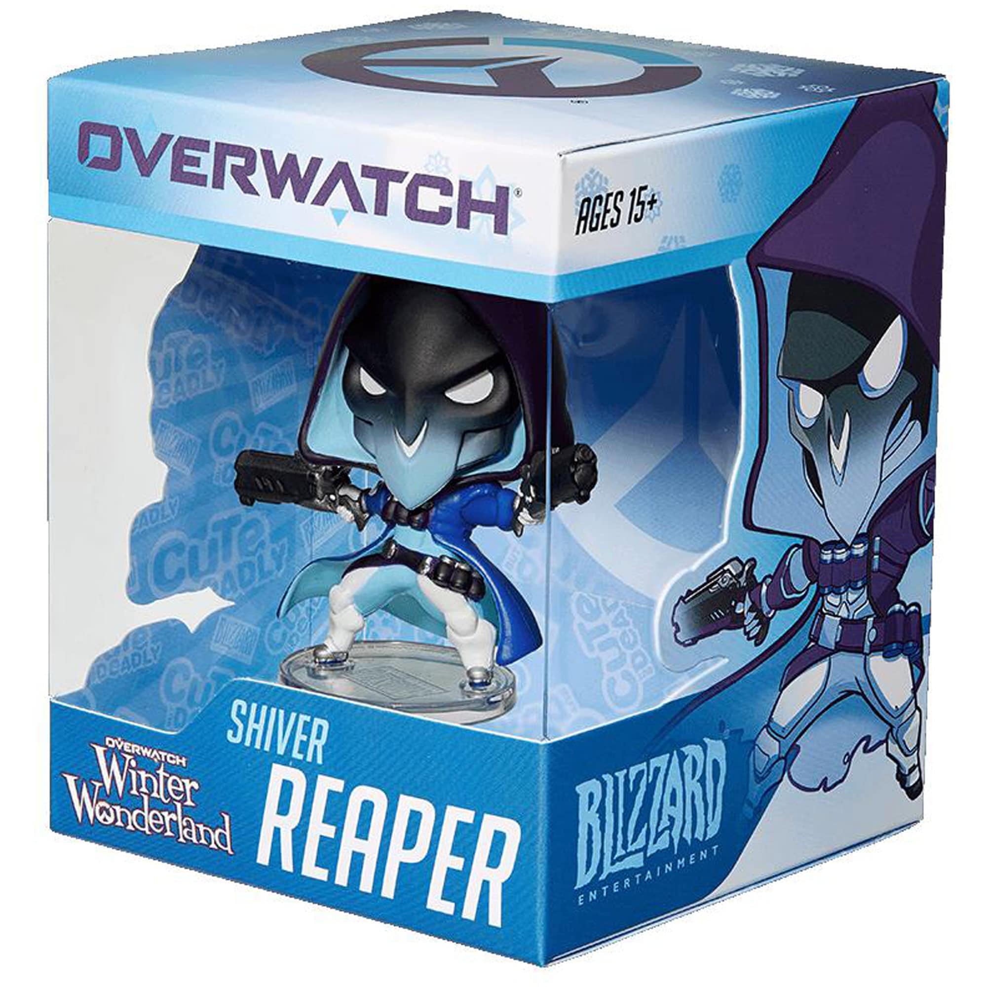 Overwatch Winter Wonderland Cute But Deadly Shiver Reaper 3 Inch Figure (2pk)