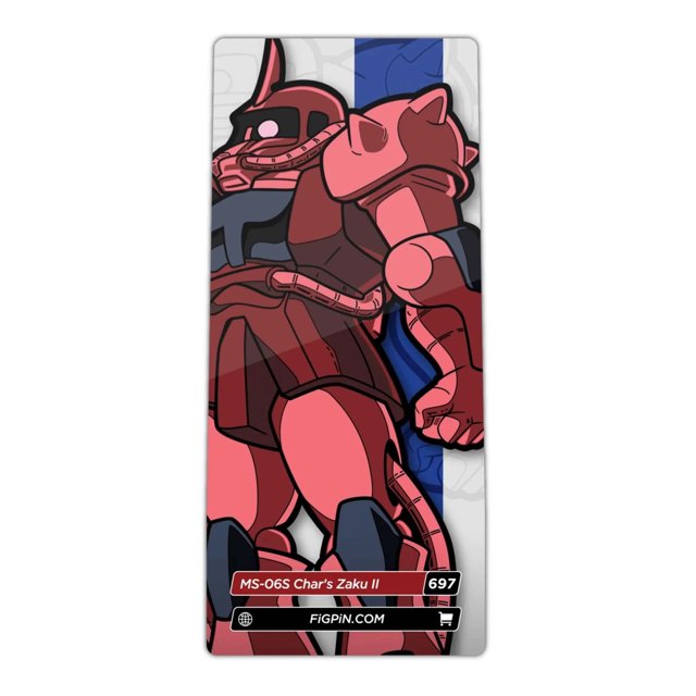 Mobile Suit Gundam MS-06S Char's Zaku II FiGPiN #697 Enamel Pin