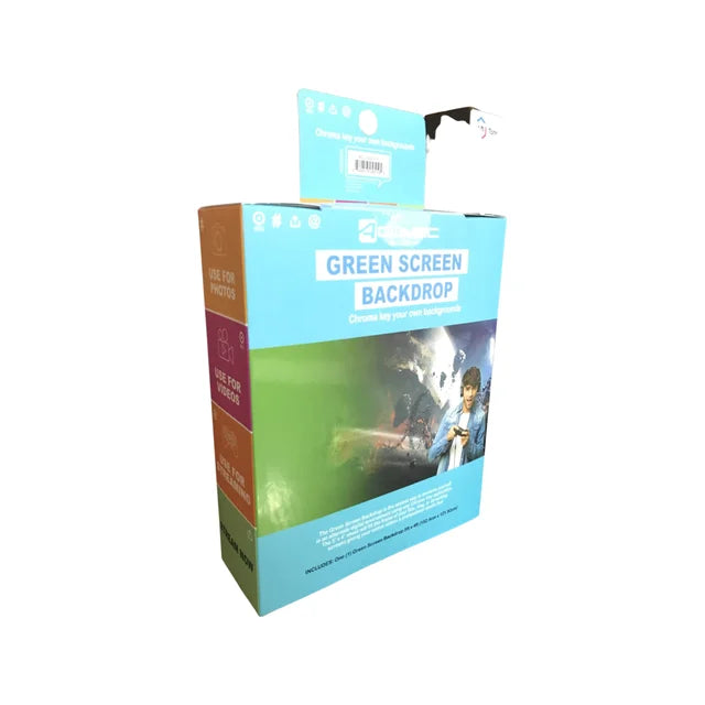 Go Live Green Screen Backdrop Chroma Key Your Own Backgrounds