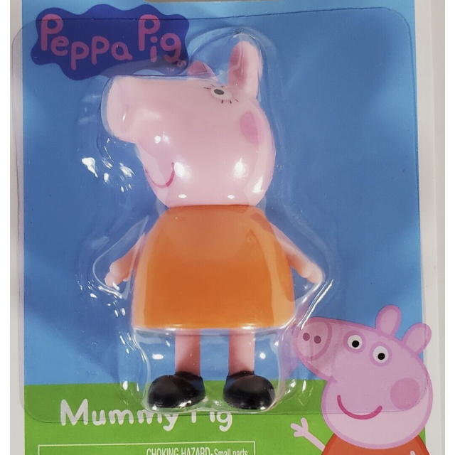 Peppa Pig 2.5" Mummy Action Figure Hasbro Mommy Pig (2pk)