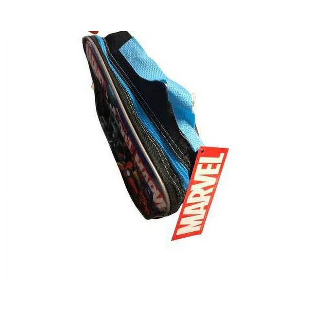 Marvel Lunch Bag Black and Blue