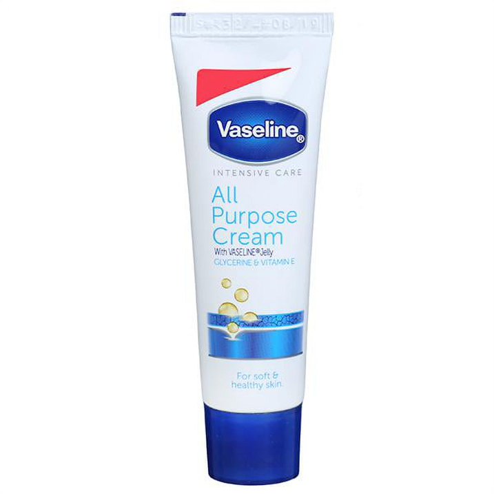 Vaseline Intensive Care All Purpose Cream Rough Cracked Skin Relief Advanced + Concentrated Formula 1.41 Oz.(2pk)