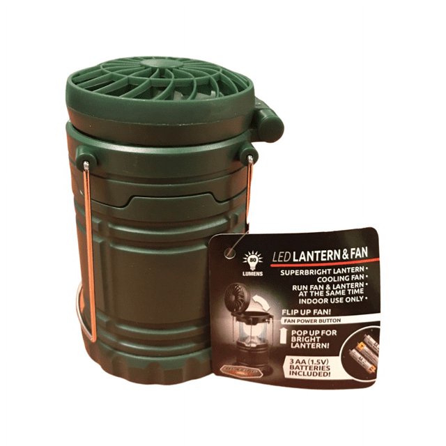 Blazing LED Lantern & Fan
