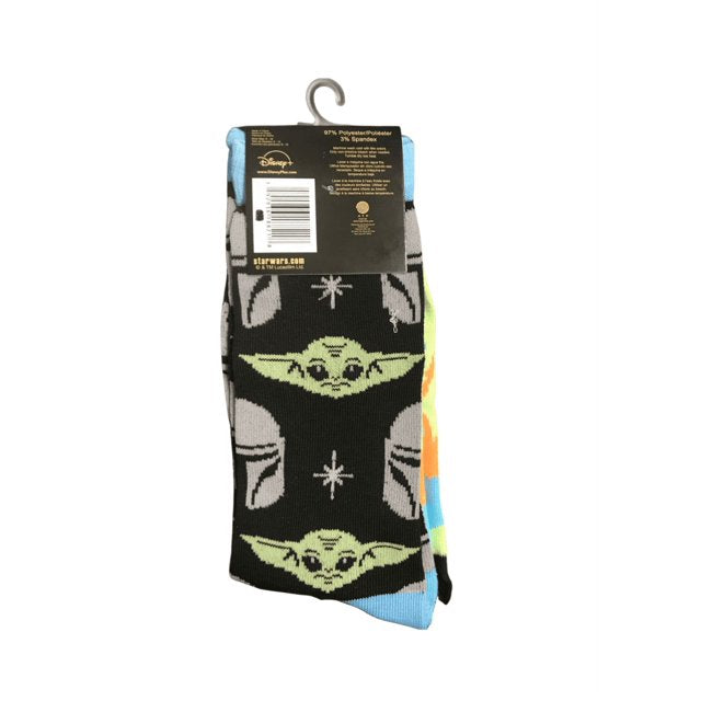 Star War Mandalorian 2 Crew Socks (2pk)