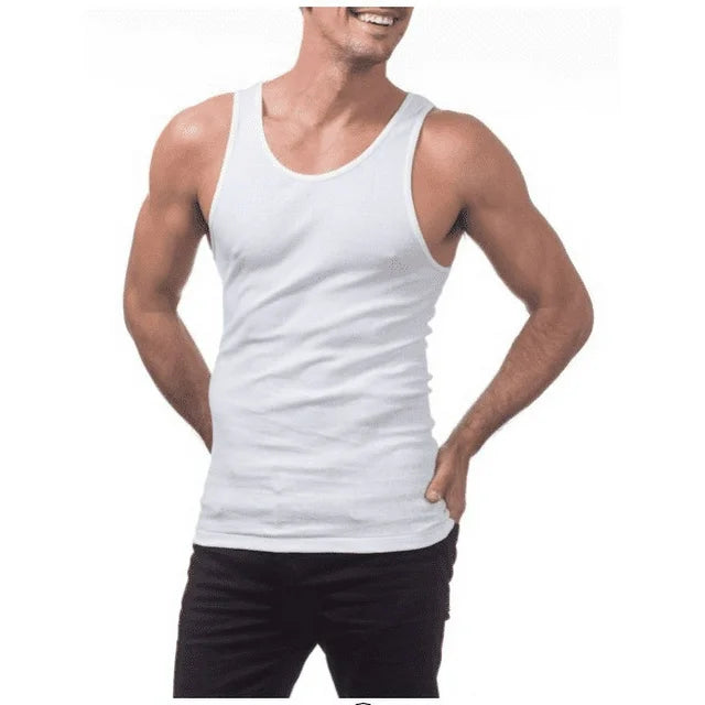 Pro Club Tank Top heavy weight White Size Small (2pk)