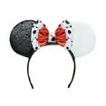 Disney 100 Mouse Ears VILLAINS Headband 5 Pk Ursula Queen Maleficent Cruella