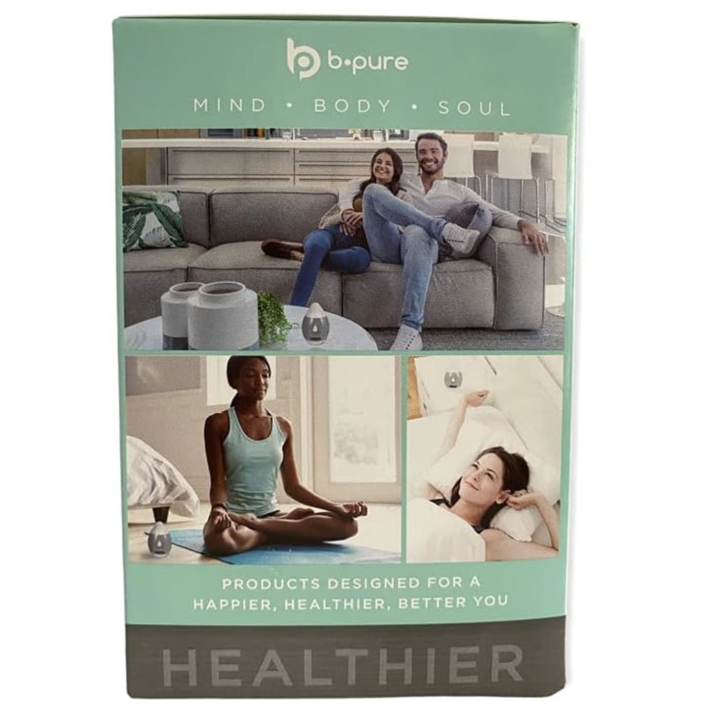 B-Pure Portable Water Free Aroma Diffusers, 3 x 2.8 x 4.3 in.