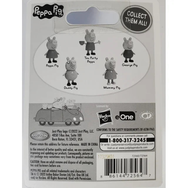 Peppa Pig 2.5" Mummy Action Figure Hasbro Mommy Pig (2pk)