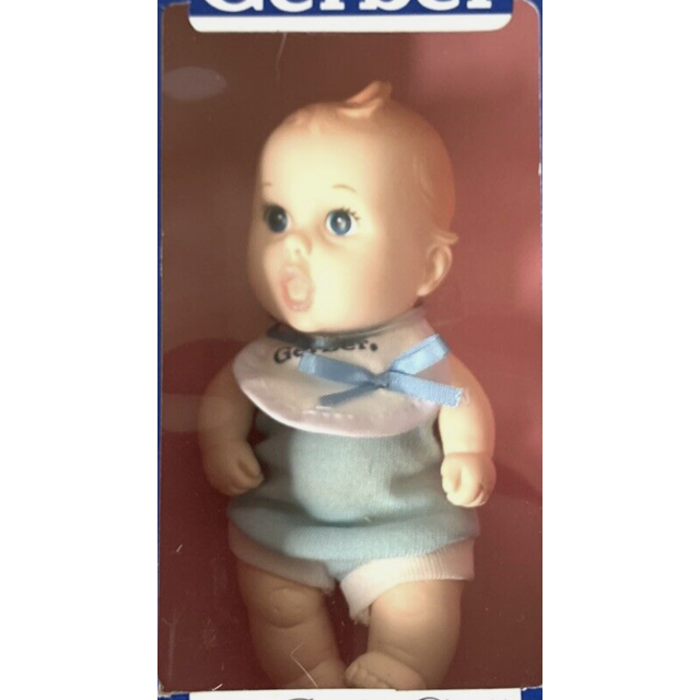 Gerber Products 6" Baby Boy Vinyl Doll #59106 T3686 Vintage 1991