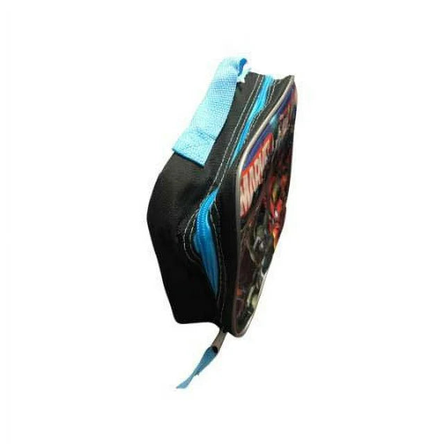 Marvel Lunch Bag Black and Blue