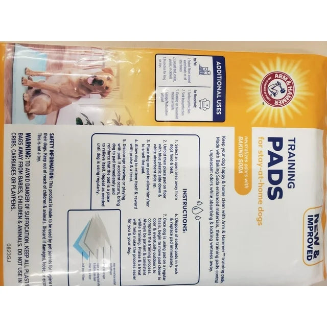 Arm & Hammer Dogs Puppy Training Pads with Baking Soda 4 Pads 2pk