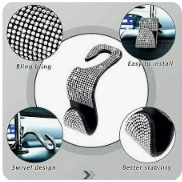 Acellories Car Backseat Hanger 2pk