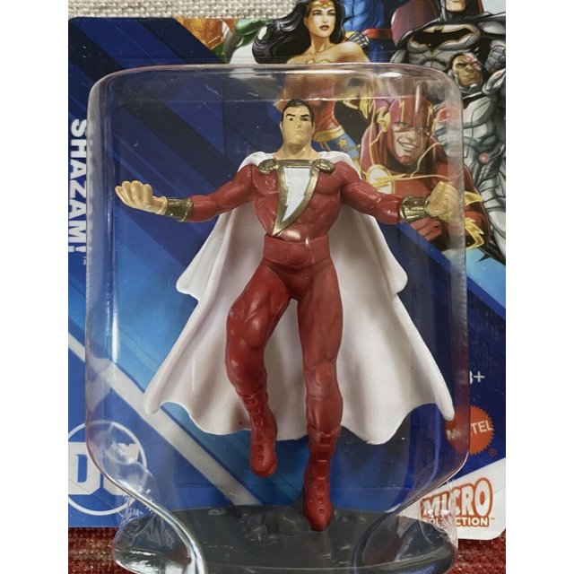 Justice League DC Comics Shazam Micro Collection Mini Figure Mattel NEW-2022 (2pk)