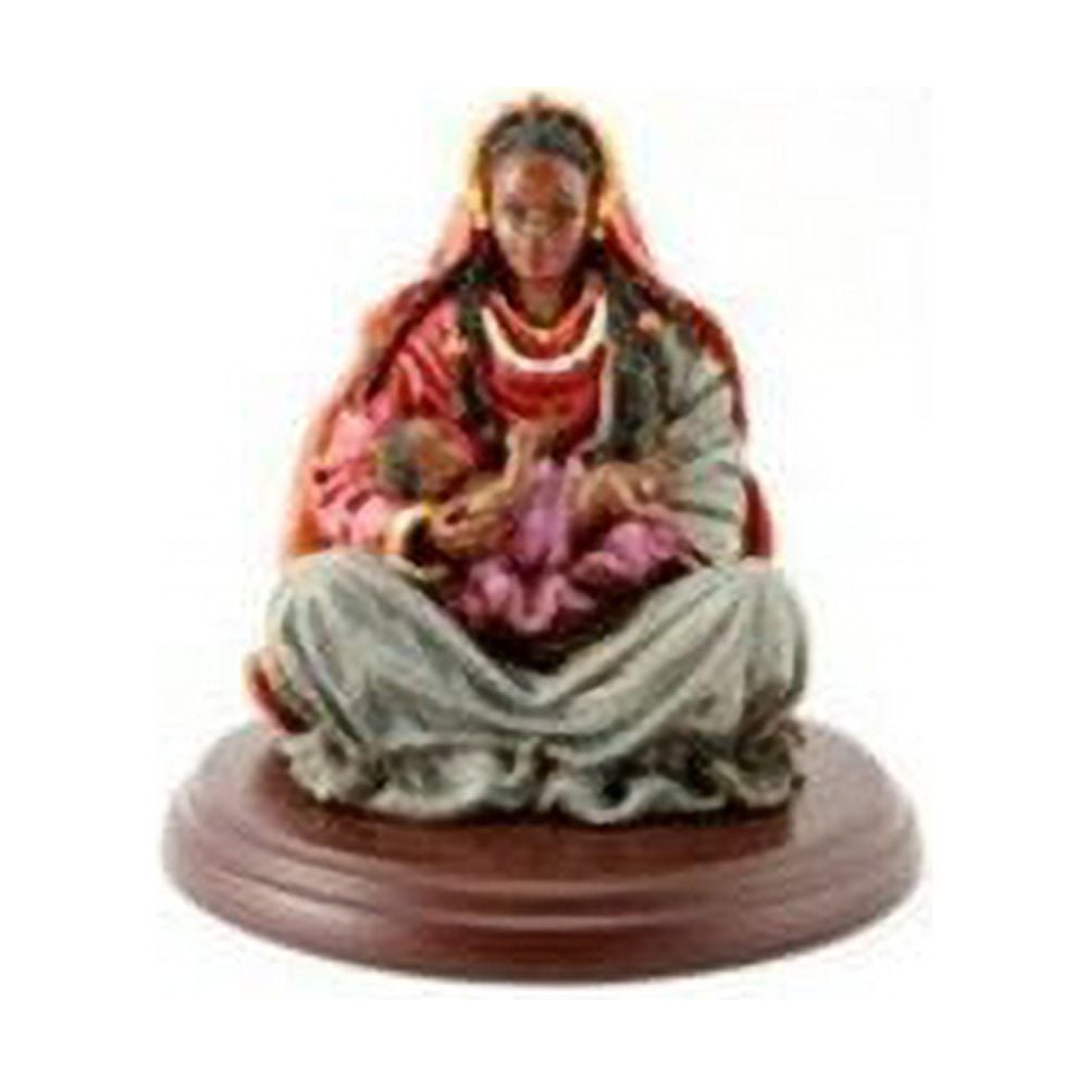 African American Mother and Child Figurine