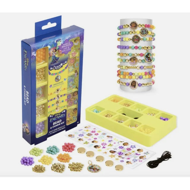 Disney Encanto bead & charm bracelet kit (makes 8 bracelets)