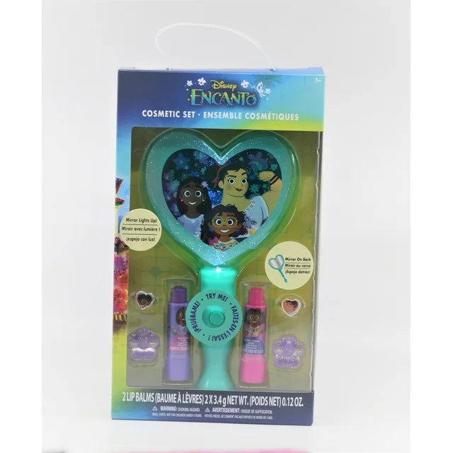 Disney Encanto light-up hand mirror & lip balm set
