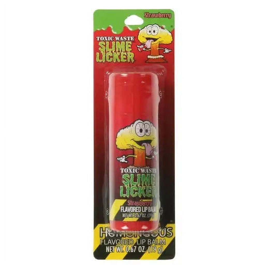 Slime Licker Humongous Strawberry Flavored Lip Balm(2pk)